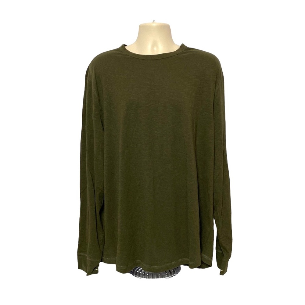 Banana Republic Green Long Sleeve T-Shirt XXL